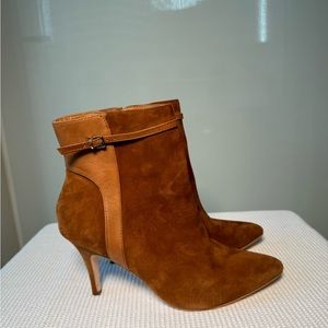 Corso Como suede and leather ankle boots
